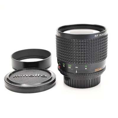 Minolta 250mm f5.6 RF Rokkor-X Mirror Reflex Lens #284 - Image 1 of 4