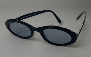 Lauren Hutton Sonnenbrille LS82 Ebenholz 140 mit Etui schwarz Vintage 80er sehr selten - Bild 1 von 10