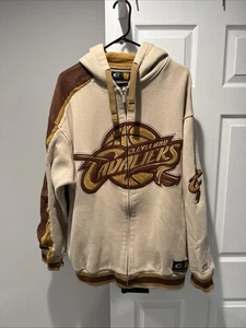 Cleveland Cavaliers Sweatshirt Hoodie G-III Carl Banks Hardwood Vintage Rare - Picture 1 of 9