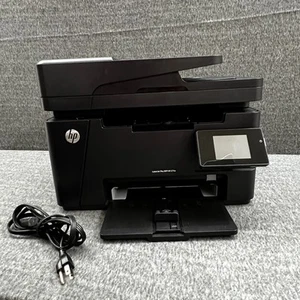 HP LaserJet Pro MFP M127FW All-In-One Monochrome Laser Printer With Toner TESTED - Picture 1 of 12