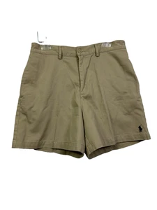 Pantalones Cortos Chinos Vintage Polo Deportivos Ralph Lauren Calce Relajado Largo Khakhi Mujeres Talla 8 - Imagen 1 de 9
