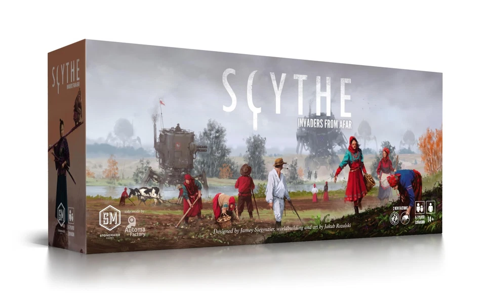 Stonemaier Games Stm615 Scythe Expansion Invaders From Afar