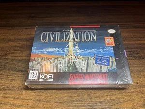 Sid Meier's Civilization Super Nintendo Game NEW SEALED - Picture 1 of 8