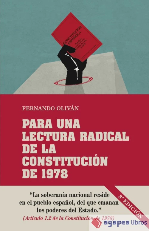 Para una lectura radical de la Constitución de 1978. NUEVO. ENVÍO URGENTE - Imagen 1 de 1