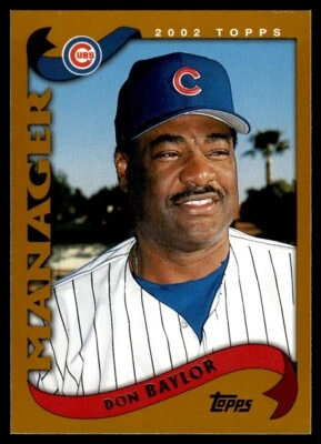 2002 Topps Don Baylor Baseball Card Chicago Cubs #280 - Image 1 of 2