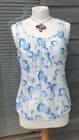 faithful and true bnwt Dandelion Pattern Float Top Vest 8 small floral mantaray 