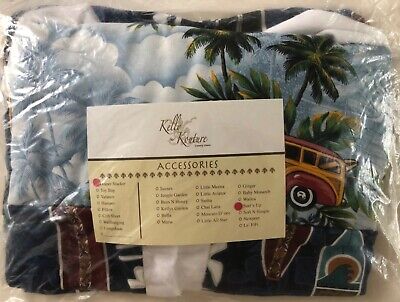 Kelly Kouture Luxury Linens - Surf’s Up - Diaper Stacker - NEW - Fast Shipping! • 96.25$