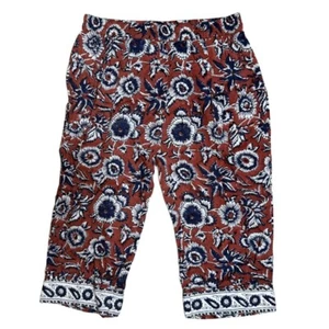 Cleobella Floral Patterned Cropped Pants - Picture 1 of 2