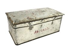 Abdulla Imperial Cigarette Advertising Empty Tin Box, Collectible tin box i2-489