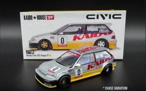 MINI GT KAIDO*HOUSE Honda Civic EF Kanjo V1 CHASE CAR - Bild 1 von 1