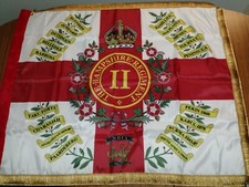 The Hampshire Regiment 2nd battalion Regimental colours flag