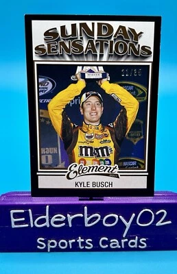 Kyle Busch /35 Sunday Sensations Element Black 2011 Press Pass Wheels Racing - Image 1 of 3