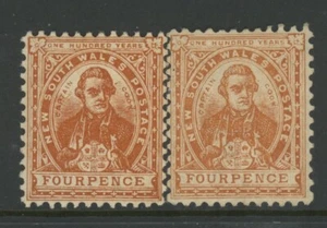 NSW, MINT, #113 (2), OG LH, SHADES, CLEAN, SOUND & CENTERED - Picture 1 of 1