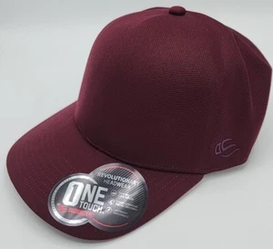 Outdoor Cap One Touce Maroon L/XL Fitted Hat NEW - Picture 1 of 3