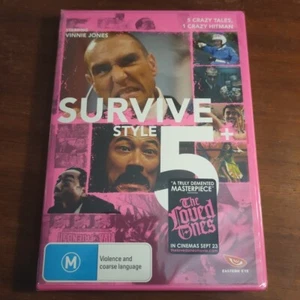 Survive Style 5+ (DVD, 2010) *Vinnie Jones* BRAND NEW REGION 4 Japanese Film - Photo 1 sur 12