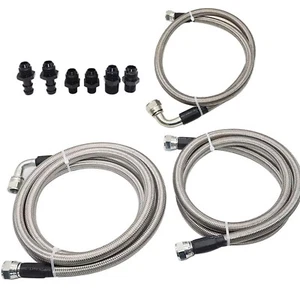 6AN Transmission Cooler Lines Kit Car Repair Part For Dodge Ram Cummins 5.9L - Picture 1 of 9