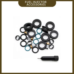 4 Set Fuel Injector Repair Seal Kit Fits Lexus CT200h Toyota Prius 2320939195 - Bild 1 von 8