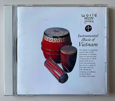 Various Artists: "Instrumental Music of Vietnam" Pre-owned CD, Excellent condion