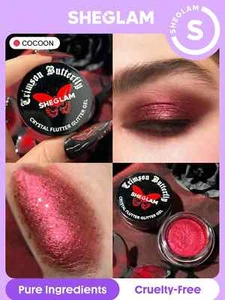 SHEGLAM Crystal Flutter Glitter Gel Cocoon Gift Makeup Party Essential - Picture 1 of 24
