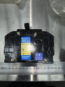 hyundai heavy molded case circuit breaker hbd-53 3p - Imagen 1 de 9