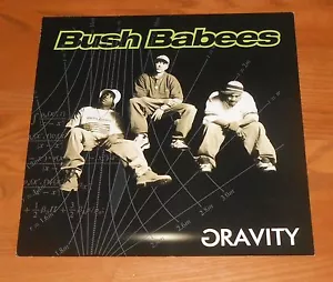 Poster Gravity Da Bush Babees 2 lati quadrato piatto 1996 promo 12x12 RAP RARO - Foto 1 di 2
