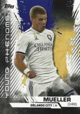 2019 Topps Major League Soccer 'Young Phenoms' Chase Insert Card - You Choose