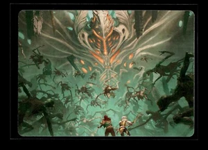 VALGAVOTH'S ONSLAUGHT ART CARD Duskmourn House of Horror #16 ADSK(NM+)(MTG) - Picture 1 of 2