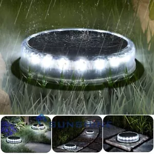 Luces 17LED Solares de Patio Lampara Solares Patios Luz Solar para Jardin Césped - Picture 1 of 15