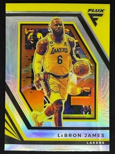 LEBRON JAMES 2022-23 Panini Flux Silver Prizm Parallel Base #101 | Lakers - Picture 1 of 2