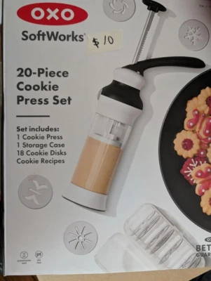 OXO SoftWorks JUEGO DE PRENSA DE GALLETAS 20 PIEZAS "Caja abierta" Foto 1 de 4