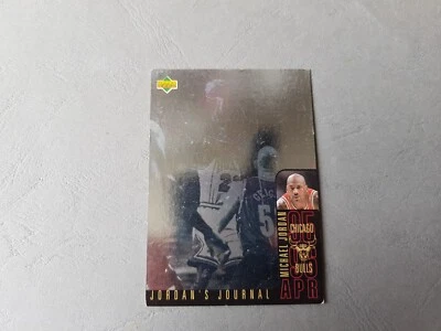 Carte NBA Basket Ball 1996 - UPPER DECK - Jordan's Journal #J6 - Michael Jordan - Photo 1/4