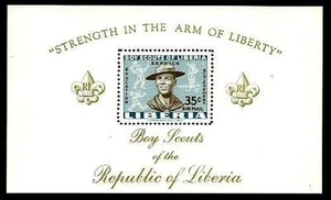 Scouts / Scautismo - Liberia 1961 : foglietto MNH ** - Picture 1 of 1