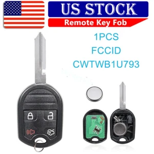 For 2010 2011 2012 2013 2014 Ford Mustang Keyless Entry Remote Car Key Fob 4b - Picture 1 of 7
