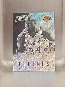SHAQUILLE O’NEAL 2017 PANINI NATIONAL LEGENDS /99 LAKERS #LEG20 - Picture 1 of 3