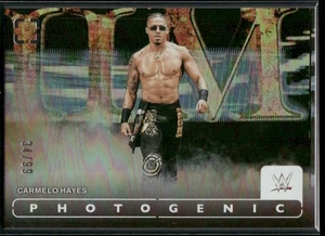 2024 Photogenic WWE Carmelo Hayes #44 Silver /99 - Picture 1 of 2