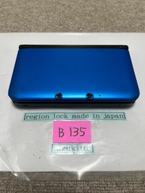 3DS LL XL blue black Japan Nintendo Console Japanese B135