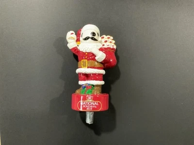 Santa Claus Natty Boh Holiday Christmas Beer Topper Tap Handle. Rare. New. - Image 1 of 4