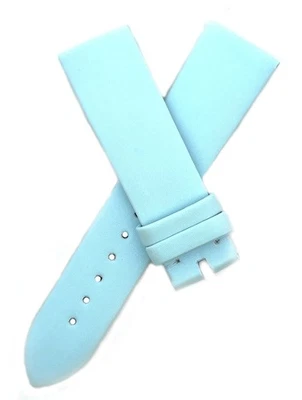 Chopard 20mm x 18mm Baby Blue Satin Women's Watch Band Strap 105/070 - Image 1 of 3