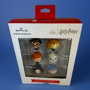 Hallmark 2021 Harry Potter Mundo Mágico Set de 6 Mini Adornos - Imagen 1 de 7