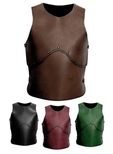 Medieval Renaissance Leather Breast Plate - Picture 1 of 6