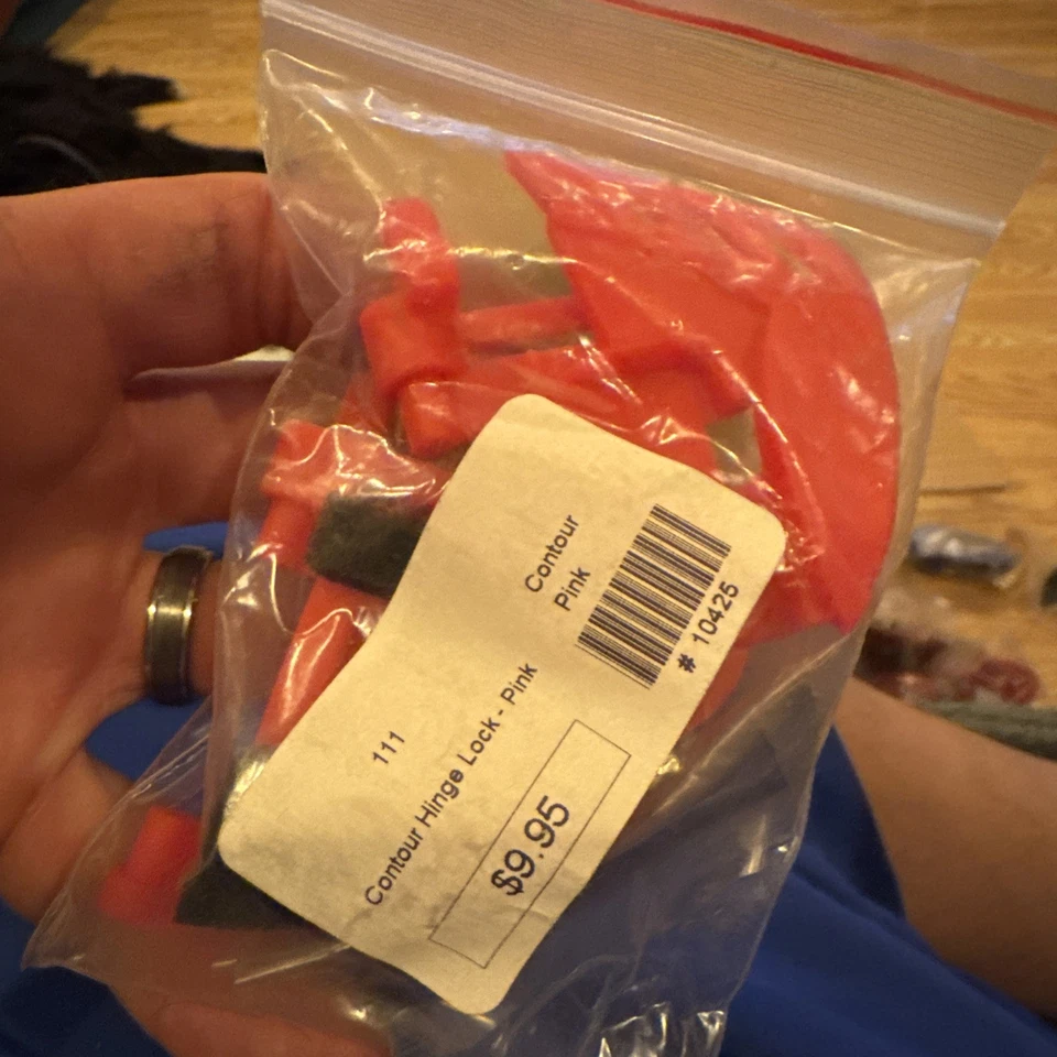 Bloqueo de bisagra contorno Virtue VIO rosa Foto 1 de 2