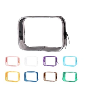 Clear Travel Bags for Toiletries Lightweight Clear Toiletry Bag Multipurpose ... - Picture 1 of 7