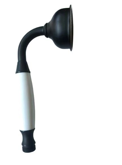 MAROKO BLACK RETRO HANDBRAUSE Duschbrause Brausekopf Duschkopf - Bild 1 von 1