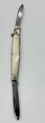 Faca de bolso dobrável vintage Case XX EUA modelo 92042 caneta pérola pequena mini - Imagem 1 de 4