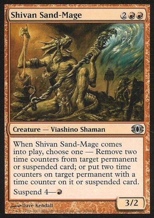 Shivan Sand-Mage - Light Play MTG Futuresight - Image 1 of 1