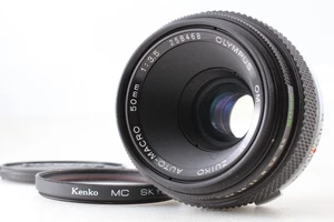 [Near MINT] OLYMPUS OM SYSTEM ZUIKO AUTO MACRO 50mm F3.5 MF obiettivo dal GIAPPONE - Foto 1 di 9