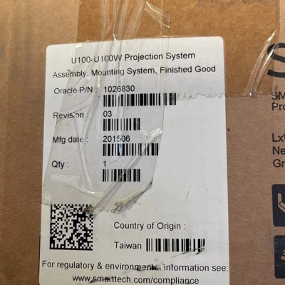 BRAND NEW SMART U100-U100W XGA Ultra Short Throw Projector HDMI Mounting System - Image 1 of 4