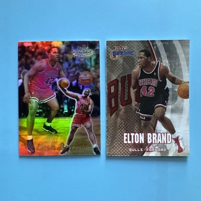 Tarjeta de novato marca Elton 1999-00 Topps Gold Label clase 1 #86 y tarjeta de bonificación Foto 1 de 4