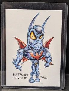 Batman Beyond Trading Card Art firmato da RAK Robert A. Kraus DC Comics quasi nuovo - Foto 1 di 1