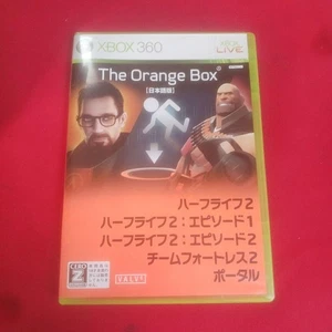 Xbox 360 The Orange Box Japan Edition Used Game Console Disk Near Mint - Picture 1 of 4